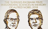 Hai nhà khoa học Mỹ đoạt giải Nobel Kinh tế 2018