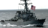 Tàu khu trục USS Carney. Ảnh: Sputnik