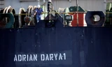 Tàu dầu Grace 1 đổi tên thành Adrian Darya. Ảnh: Reuters