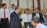 Thủ tướng Nguyễn Xuân Phúc thăm hỏi lãnh đạo các doanh nghiệp