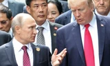 Tổng thống Nga Vladimir Putin và Tổng thống Mỹ Donald Trump. Ảnh: Sputnik
