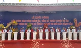 Khởi công đô thị Bắc sông Cấm.