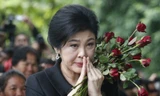 Cựu Thủ tướng Yingluck Shinawatra. Ảnh: AFP