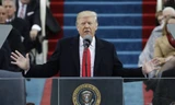 Tổng thống Mỹ Donald Trump phát biểu nhậm chức. 