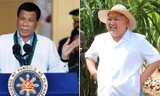 Tổng thống Philippines Rodrigo Duterte (trái) và Chủ tịch Triều Tiên Kim Jong-un (phải). Ảnh: Reuters
