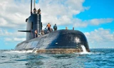 Tàu ngầm ARA San Juan. Ảnh: AP