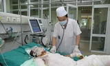Nạn nhân bị bỏng nặng điều trị tại Viện Bỏng Quốc gia