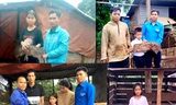 Học sinh nghèo xúc động nhận bò, heo từ nhà hảo tâm