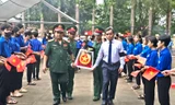Truy điệu, an táng hài cốt liệt sĩ hy sinh tại Campuchia