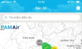  Theo hệ thống quan trắc PAMAir, ngày hôm qua, các tỉnh miền Nam không khí ô nhiễm hơn hẳn miền Bắc