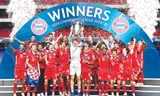 Beyern ăn mừng chức vô địch Champions League thứ 6 trong lịch sử 