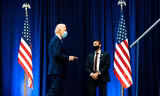 Ông Joe Biden đang rộng đường vào Nhà Trắng Ảnh: NYT