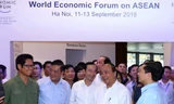Hình ảnh Thủ tướng Nguyễn Xuân Phúc dự tổng duyệt Hội nghị WEF ASEAN
