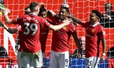 Đánh bại Everton 2-0, MU xây chắc vị trí trong tốp 4