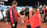Ngôi sao Việt Nam giành HCV SEA Games 31, cầu hôn bạn gái giữa Mỹ Đình