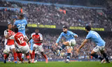 Arsenal đánh rơi 2 điểm phút bù giờ cuối cùng trong màn đại chiến kịch tính cùng Man City