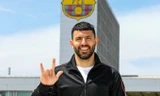 Sergio Aguero rạng rỡ ra mắt Barcelona.