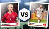 Xem trực tiếp World Cup 2022 Đan Mạch vs Tunisia trên kênh nào của VTV?
