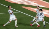 Lionel Messi ghi bàn độc đáo, Argentina hạ đẹp Uruguay