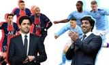So độ giàu ông chủ của PSG và Man City, ai hơn ai?
