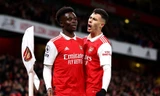 Xé lưới Everton, Saka và Martinelli giúp Arsenal cán mốc đặc biệt
