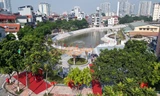 Khám phá công viên rộng gần 14.000m2 vừa khánh thành ở Long Biên