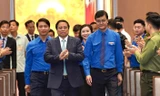 Thủ tướng Phạm Minh Chính gặp mặt và đối thoại với thanh niên về chuyển đổi số