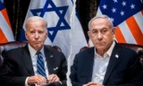 Khói bốc lên sau cuộc tấn công của Israel vào miền nam Li-băng ngày 30/9. (Ảnh: Getty)