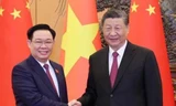 Chủ tịch Quốc hội Vương Đình Huệ hội kiến Tổng Bí thư, Chủ tịch nước Trung Quốc Tập Cận Bình