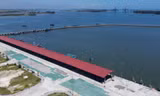 Cảng cá Thuận An kết hợp khu neo đậu tránh trú bão chưa thể hoạt động. Ảnh: Ngọc Văn