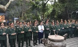 Lãnh đạo Quân ủy Trung ương, Bộ Quốc phòng dâng hương, tưởng niệm các Vua Hùng