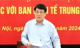 Thường trực Ban Bí thư Lương Cường làm việc với Ban Kinh tế Trung ương