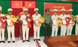 Công bố quyết định của Giám đốc Công an tỉnh Trà Vinh về công tác cán bộ