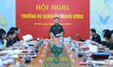 Đại tướng Phan Văn Giang chủ trì Hội nghị Thường vụ Quân ủy Trung ương