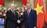 Thư chúc mừng của Tổng thống Liên bang Nga Vladimir Putin