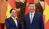 Thủ tướng Phạm Minh Chính hội kiến Tổng Bí thư, Chủ tịch nước Trung Quốc Tập Cận Bình