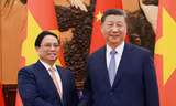 Thủ tướng Phạm Minh Chính hội kiến Tổng Bí thư, Chủ tịch nước Trung Quốc Tập Cận Bình
