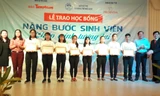 Thêm 19 sinh viên nghèo Tiền Giang nhận học bổng chắp cánh tương lai