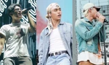 HIEUTHUHAI, MONO, GREY D luyện tập trên sân khấu biểu diễn cùng HyunA, ZICO
