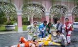 Hồi kết Running Man Vietnam: Ninh Dương Lan Ngọc bị kéo lê, liệu Karik có ra tay cứu "vợ"?