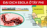 [ĐỒ HỌA] Đại dịch Ebola đã cướp sinh mạng hơn 3.300 người