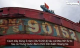 Đưa tàu ĐNa 90152 bị tàu cá Trung Quốc đâm chìm về cạnh nhà trưng bày Hoàng Sa