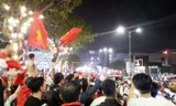 Ngươi dân Đà Nẵng ăn mừng chiến thắng cua đội tuyển U23 Việt Nam