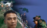 Triệu Quân Sự lẩn trốn gần 100km từ đèo Hải Vân vào TP Tam Kỳ (Quảng Nam) thì bị công an bắt - Ảnh: Nguyễn Thành