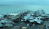 Chiến đấu cơ san sát trên tàu sân bay USS Theodore Roosevelt 