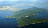 Bán đảo Sơn Trà nhìn từ trên cao. Ảnh: X.Đ