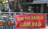 Đà Nẵng cách ly, phong toả phòng chống dịch COVID-19 hồi tháng 7/2020. Ảnh: Nguyễn Thành