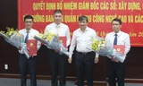 Quang cảnh buổi công bố các quyết định bổ nhiệm