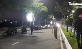 Công an TP Đà Nẵng phong toả hiện trường vụ việc vào tối ngày 2/4