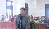 Bị cáo Đào Tấn Cường tại phiên tòa. Ảnh: Nguyễn Thành